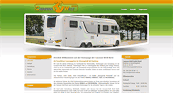 Desktop Screenshot of caravan-welt.de