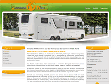 Tablet Screenshot of caravan-welt.de
